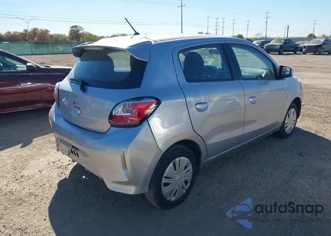 2024 Mitsubishi Mirage Es/Le from USA, damaged, VIN ML32AUHJ2RH030659